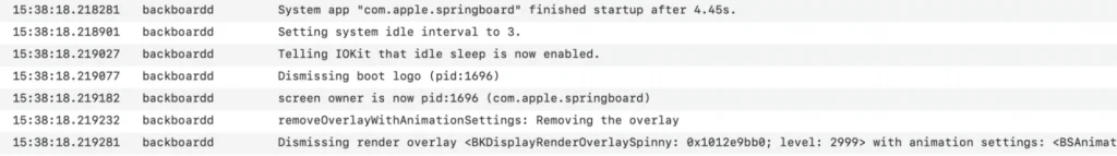 ios springboard